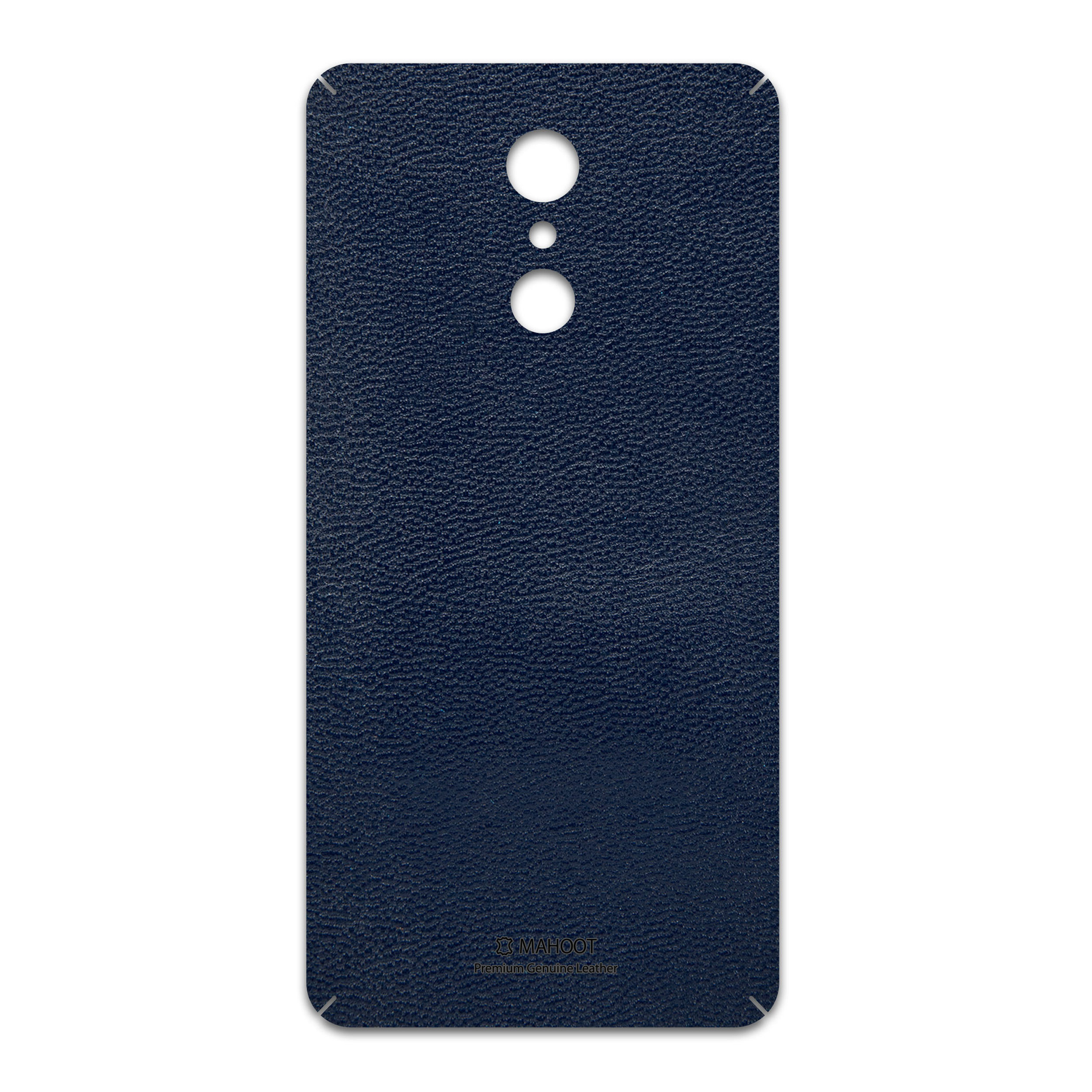 برچسب پوششی ماهوت مدل Deep-Blue-Leather مناسب برای گوشی موبایل ال جی Q Stylus