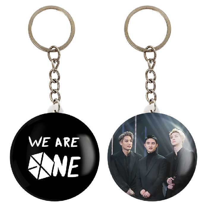 جاکلیدی خندالو مدل گروه اکسو EXO کد 1366913665 مجموعه 2 عددی