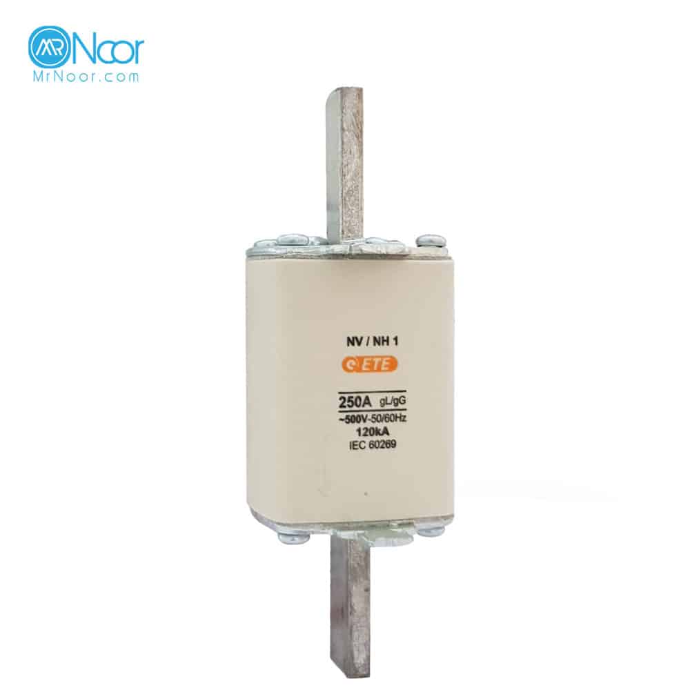 فیوز کاردی پایه بلند NH1 A250 برند ETE - مستر نور