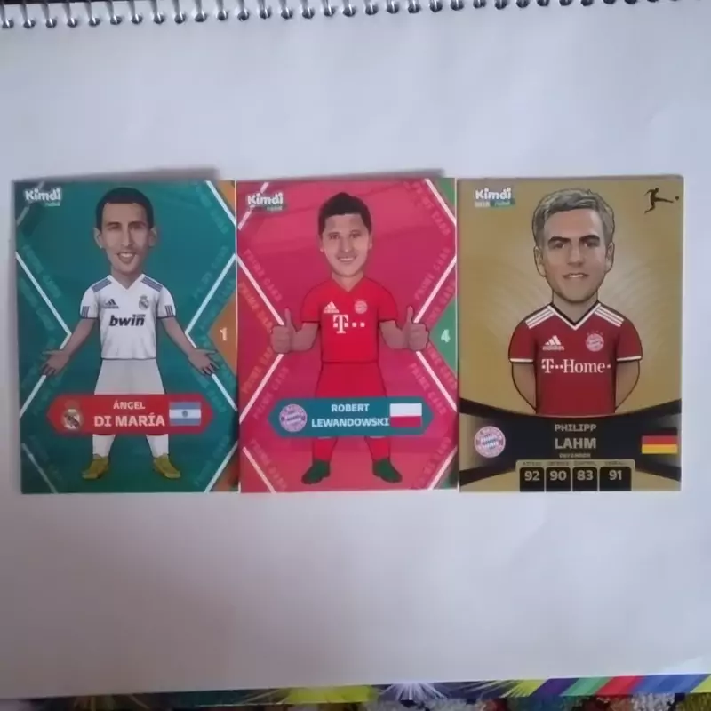 3عدد کارت کیمدی فیلیپ لام ،پرایم لواندوفسکی، پرایم دیماریا