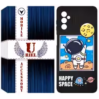 کاور یوریل مدل KSH کد 7 طرح فضانورد مناسب برای گوشی موبایل سامسونگ Galaxy M13 4G