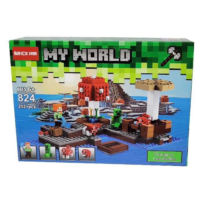 ساختنی مدل ماینکرافت کد 824