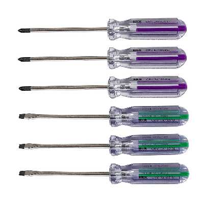 پیچ گوشتی  میکس مدل AT - 5x100 مجموعه 6 عددی