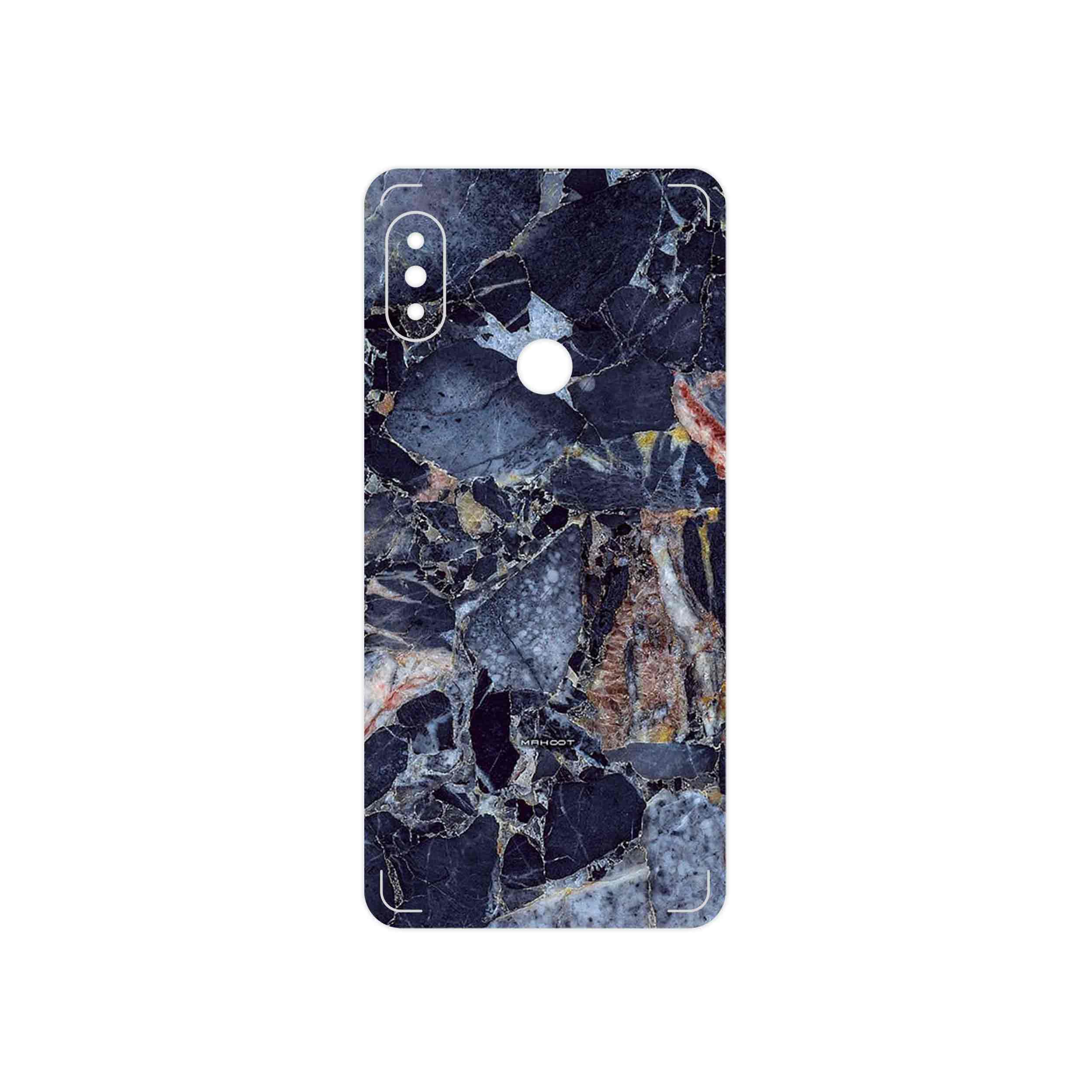 برچسب پوششی ماهوت مدل Broken black marble مناسب برای گوشی موبایل شیائومی Redmi Note 5 Pro