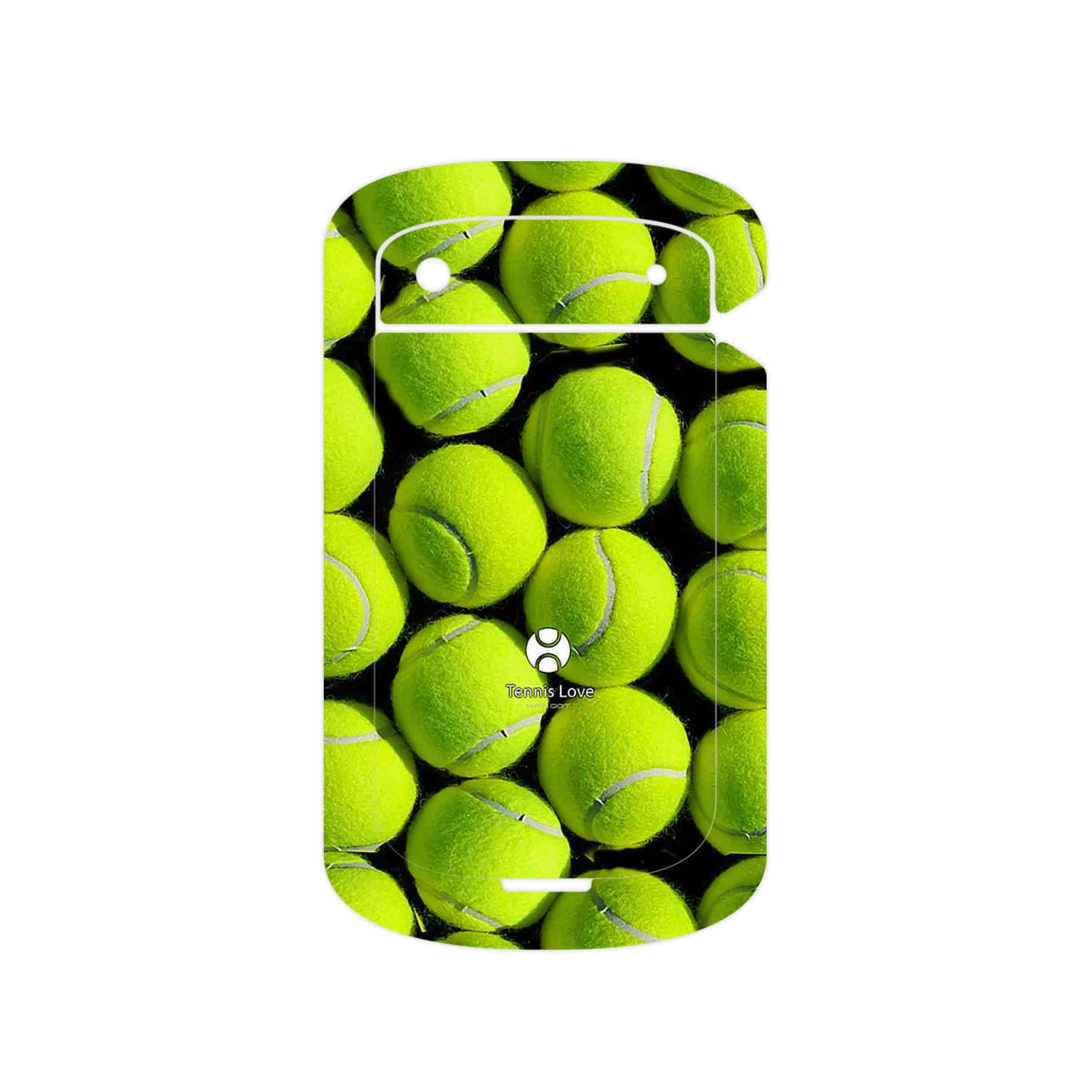 برچسب پوششی ماهوت مدل Tennis مناسب برای گوشی موبایل بلک بری Bold Touch 9900