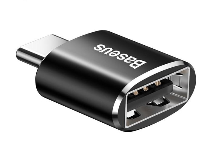 مبدل تایپ سی به یو اس بی بیسوس Baseus OTG USB Female to Type-C Male Adapter