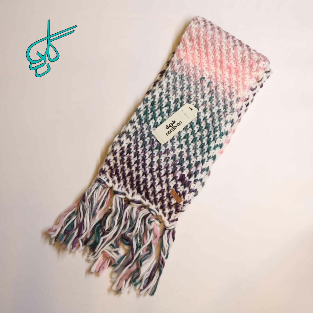 خرید شال بافت آکرلیک nordbron مولینه جودون Carin هایلایت رنگ سبز کد 2815886 - ردگل