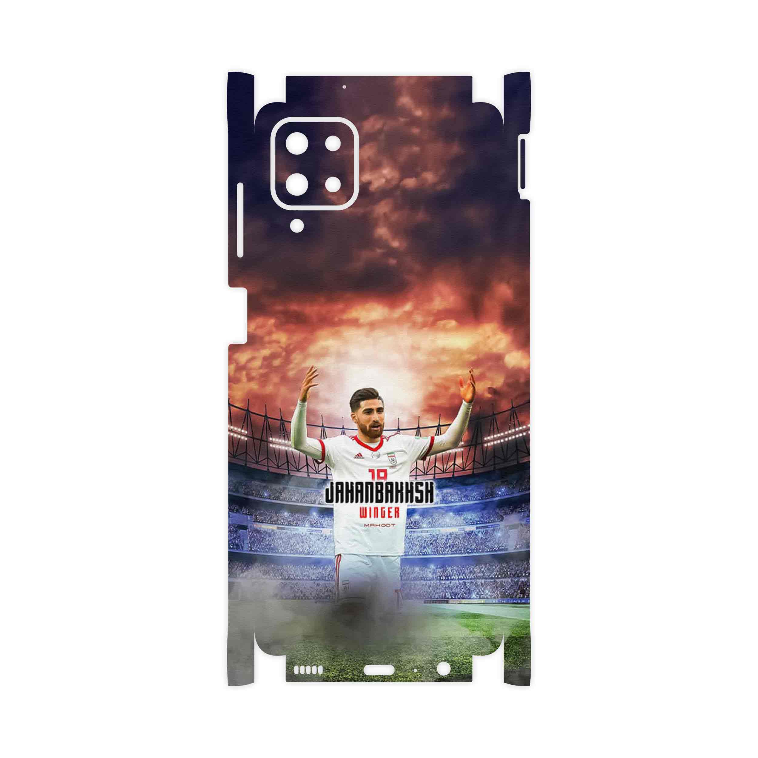 برچسب پوششی ماهوت مدل Alireza Jahanbakhsh-FullSkin مناسب برای گوشی موبایل سامسونگ Galaxy A12 Nacho