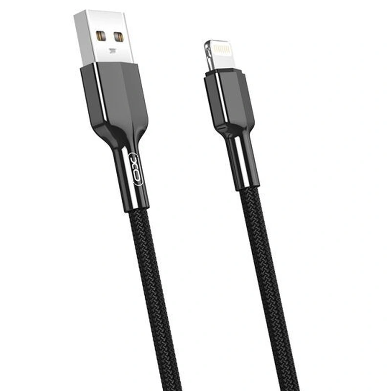 کابل شارژ لایتنینگ مدل 2.4 آمپر از برند XO NB182 (اورجینال)
