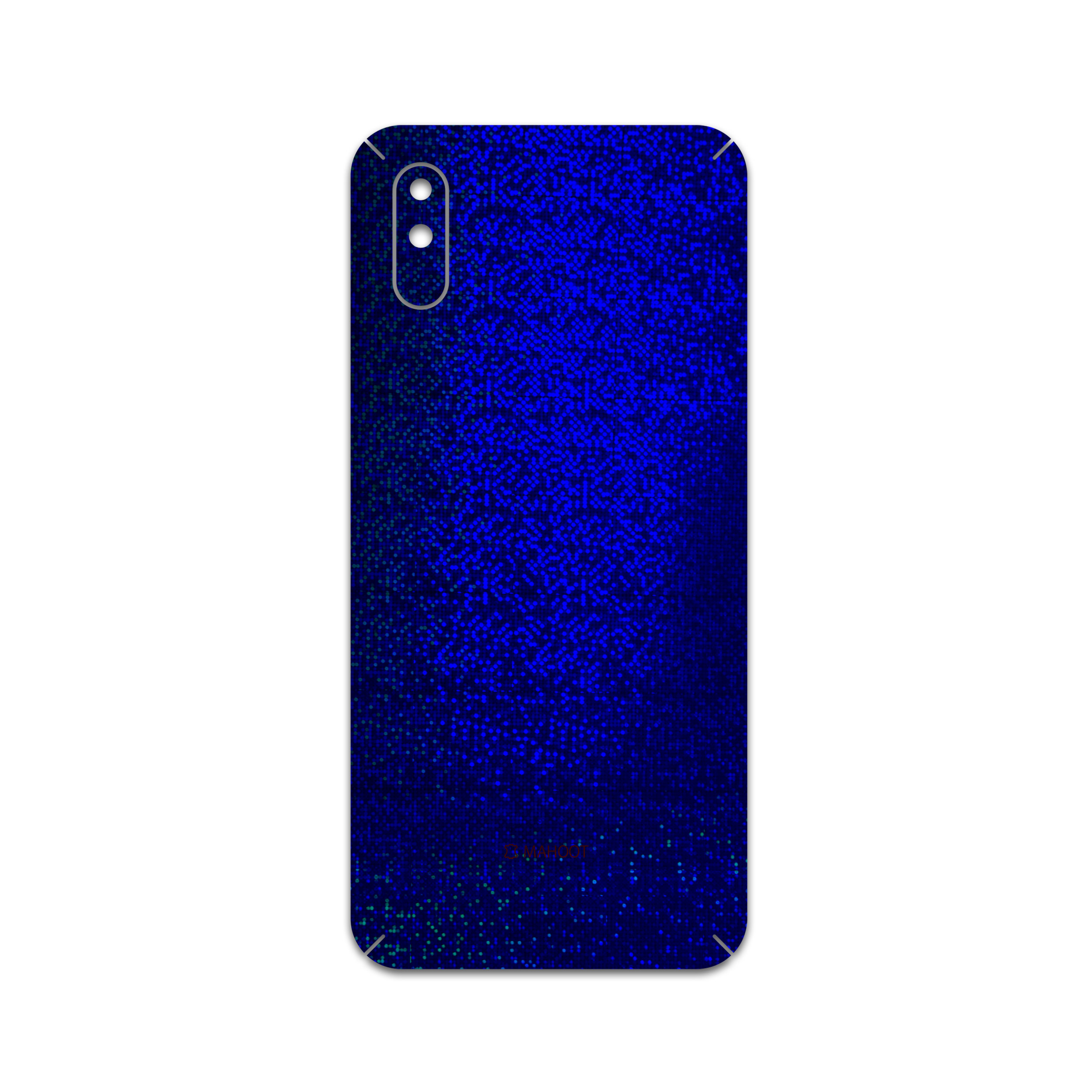 برچسب پوششی ماهوت مدل Blue-Holographic مناسب برای گوشی موبایل شیائومی Redmi 9A