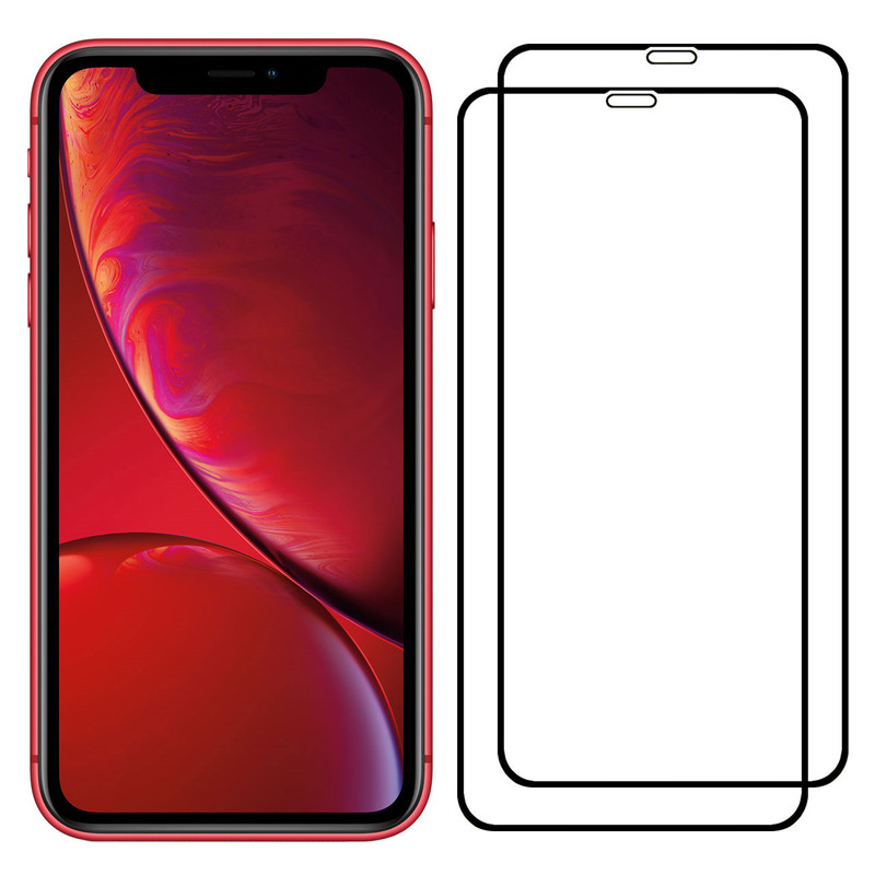 محافظ صفحه نمایش مدل FCG مناسب برای گوشی موبایل اپل iPhone XR بسته دو عددی | کالا برتری