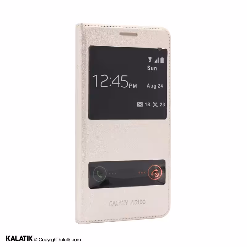 کیف کلاسوری مدل Double View Window مناسب برای گوشی موبایل Samsung A5 2016