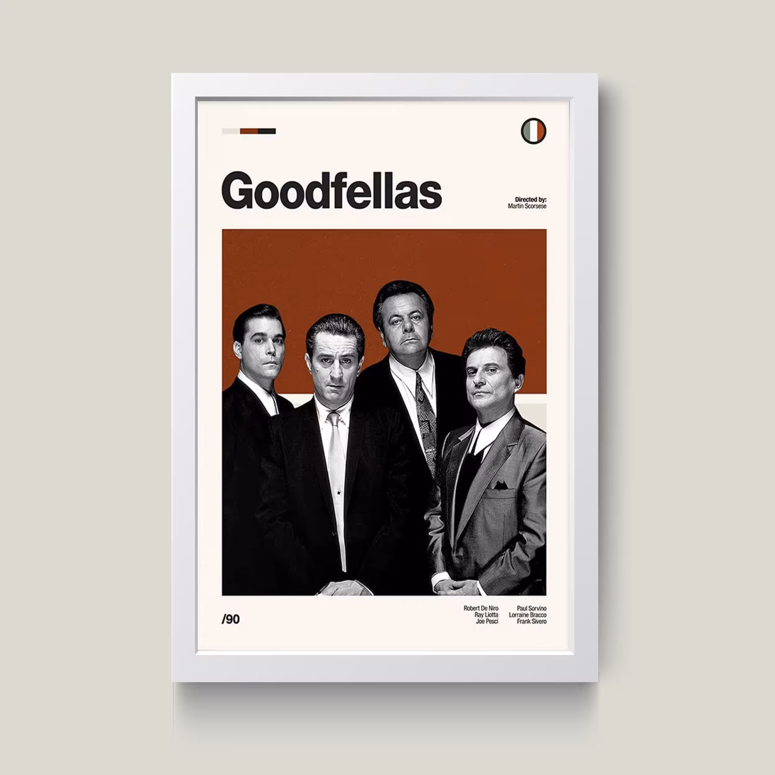 تابلو مدل Good Fellas کد m2679-w