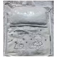 سرویس خواب سه تکه طرح خرس نقره ای برند baby like