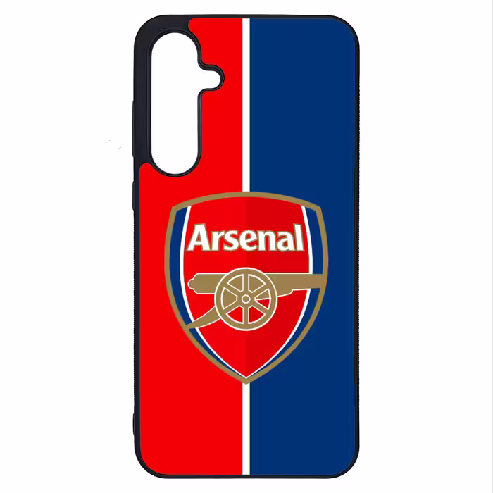 کاور طرح تیم آرسنال Arsenal کد G-188 مناسب برای گوشی موبایل سامسونگ Galaxy A55 | دیجی قاب دونی