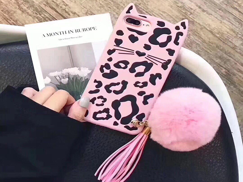 کاور مدل گربه پلنگی مناسب برای موبایل آیفون 7