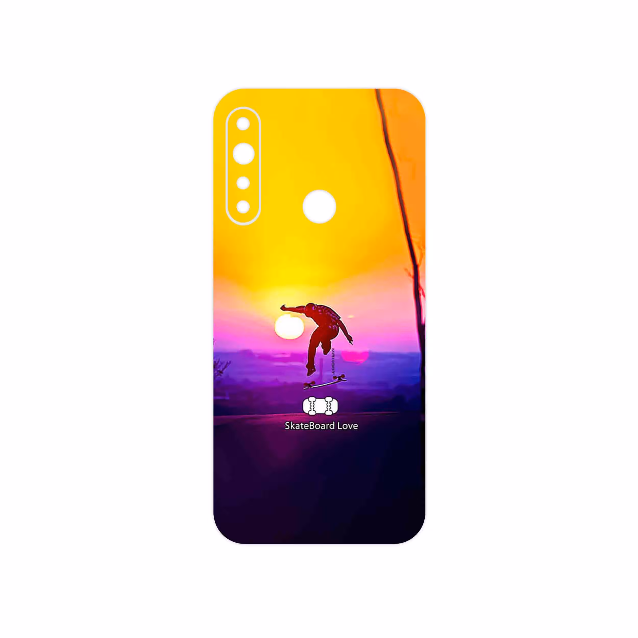 برچسب پوششی ماهوت مدل Skateboard مناسب برای گوشی موبایل جی پلاس P10