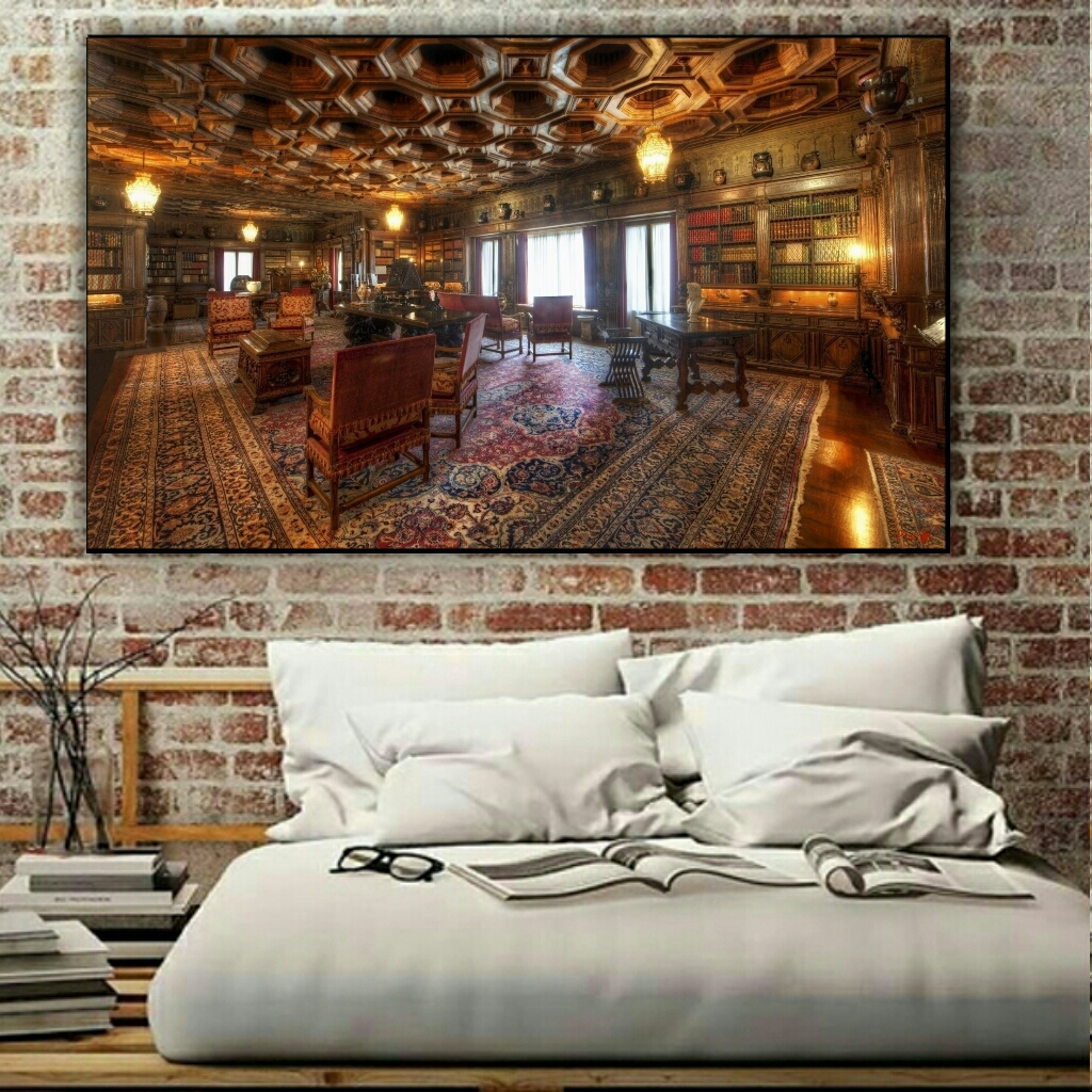  تابلو شاسی طرح کتابخانه جهان مدل TSH1845