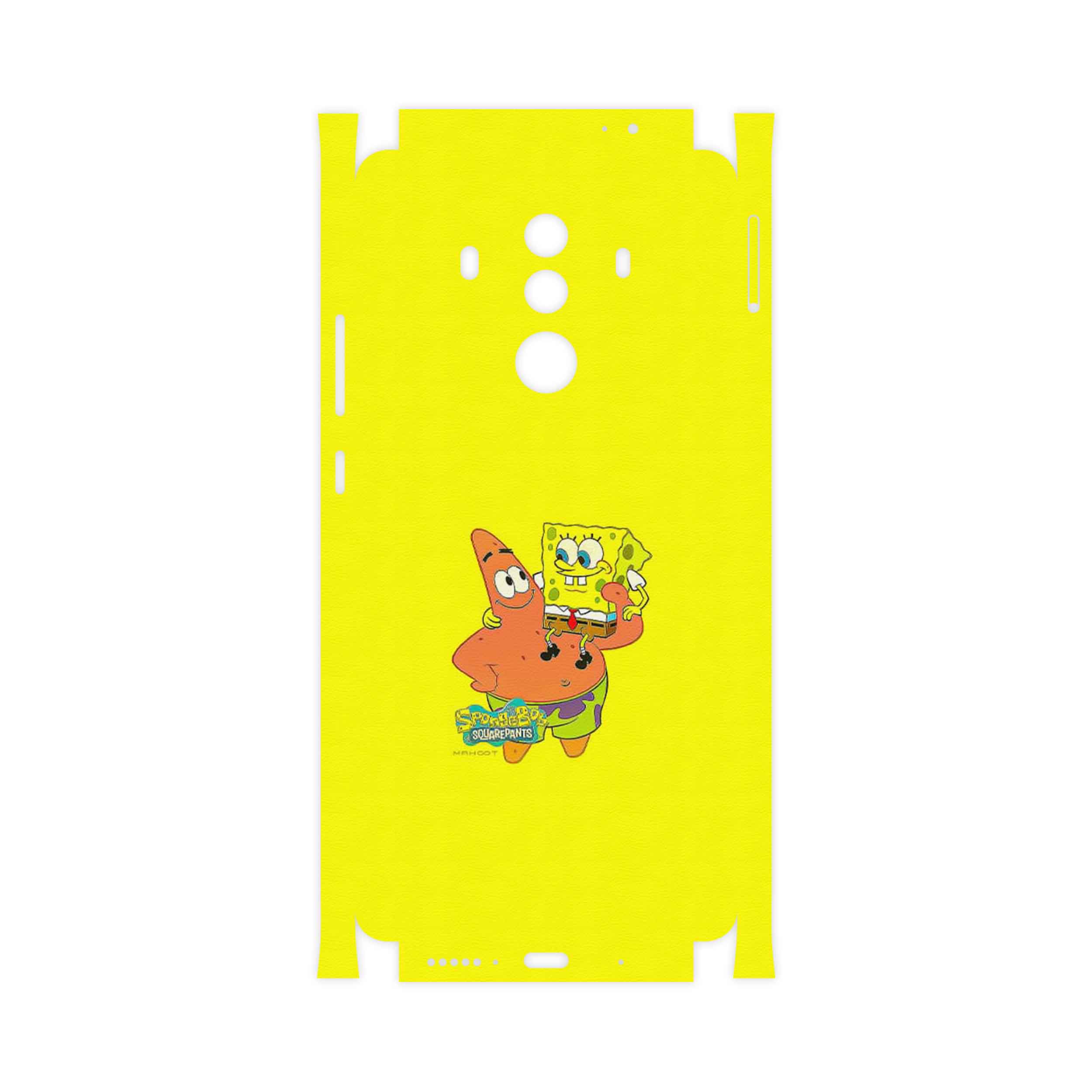 برچسب پوششی ماهوت مدل SpongeBob SquarePants-FullSkin مناسب برای گوشی موبایل هوآوی Mate 10 Pro