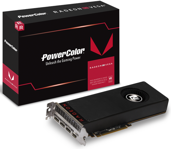 کارت گرافیک پاورکالر مدل Radeon RX VEGA 64  با حافظه 8 گیگابایت