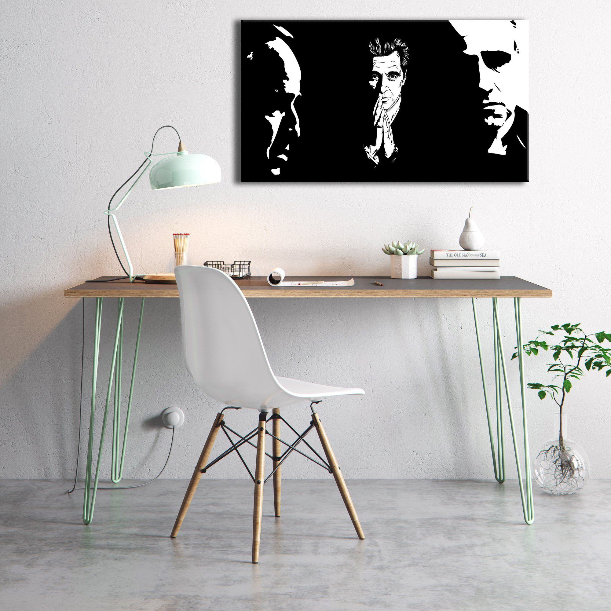 تابلو شاسی سری برترین عکسهای فیلم و سینما طرح پدر خوانده -hz-کد82