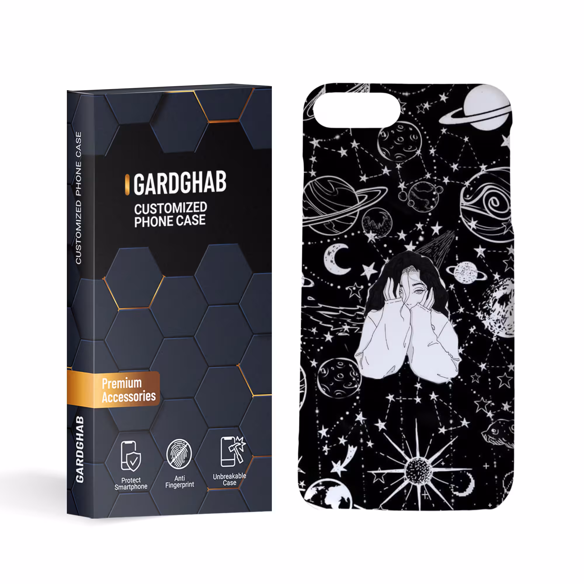 کاور گارد قاب مدل دخترانه مناسب برای گوشی موبایل اپل iPhone 7plus / 8plus