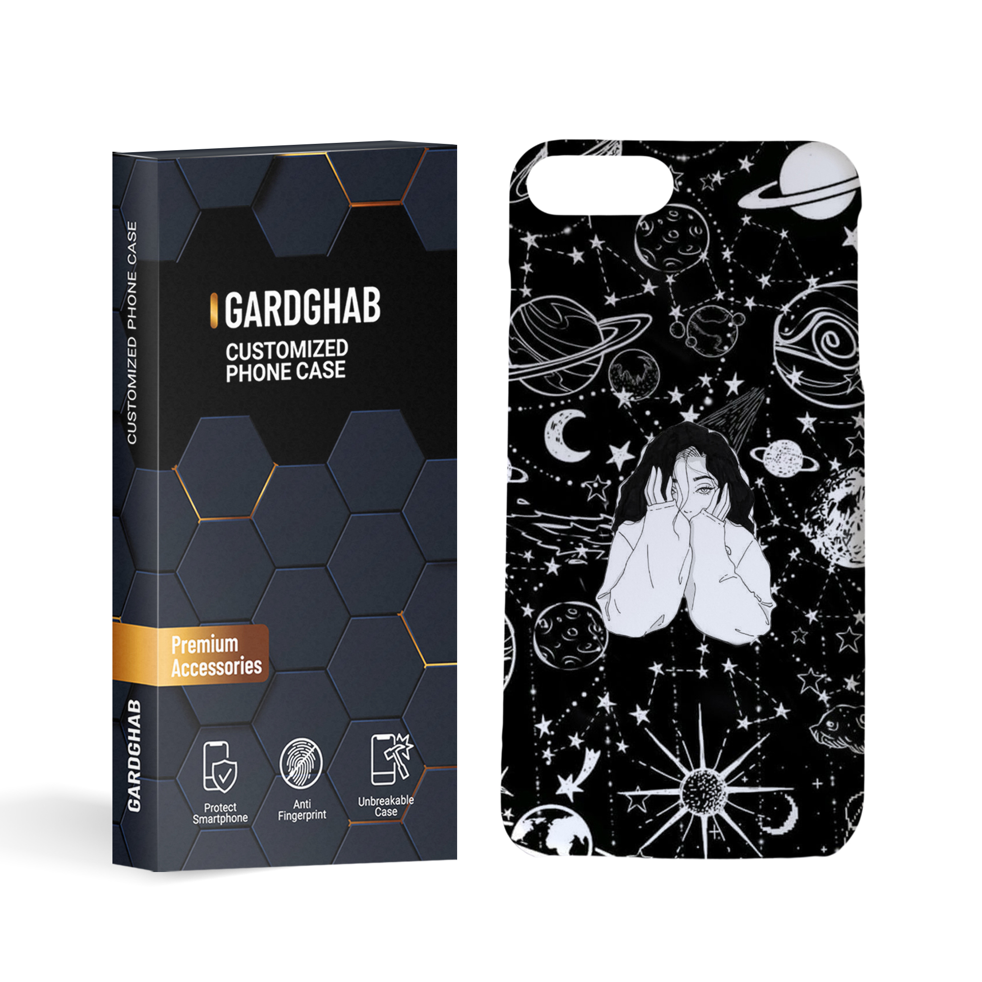 کاور گارد قاب مدل دخترانه مناسب برای گوشی موبایل اپل iPhone 7plus / 8plus