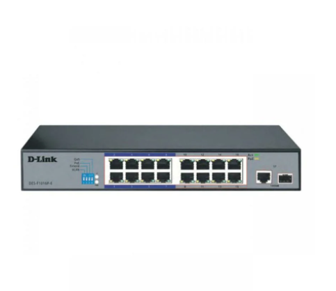 سوئیچ 16 پورت دی لینک DES-F1016P-E - فروشگاه اینترنتی طیف سنتر