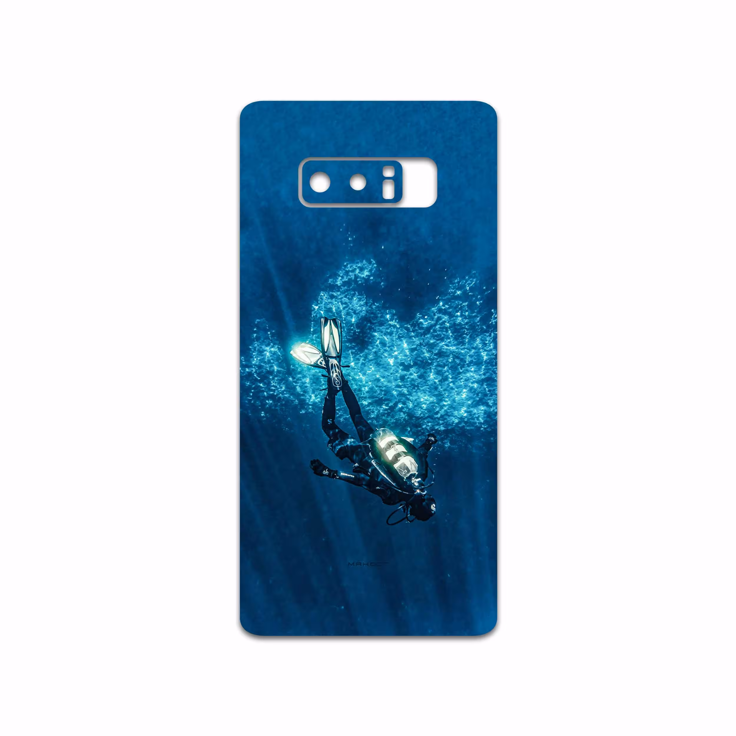 برچسب پوششی ماهوت مدل Scuba Diving مناسب برای گوشی موبایل سامسونگ Galaxy Note 8