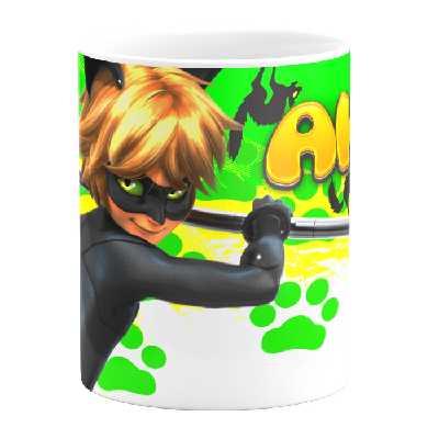 ماگ طرح cat noir مدل احمد کد 54985196