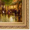 تابلو فرش دستباف مدل خیابان شانزه لیزه کد 456987