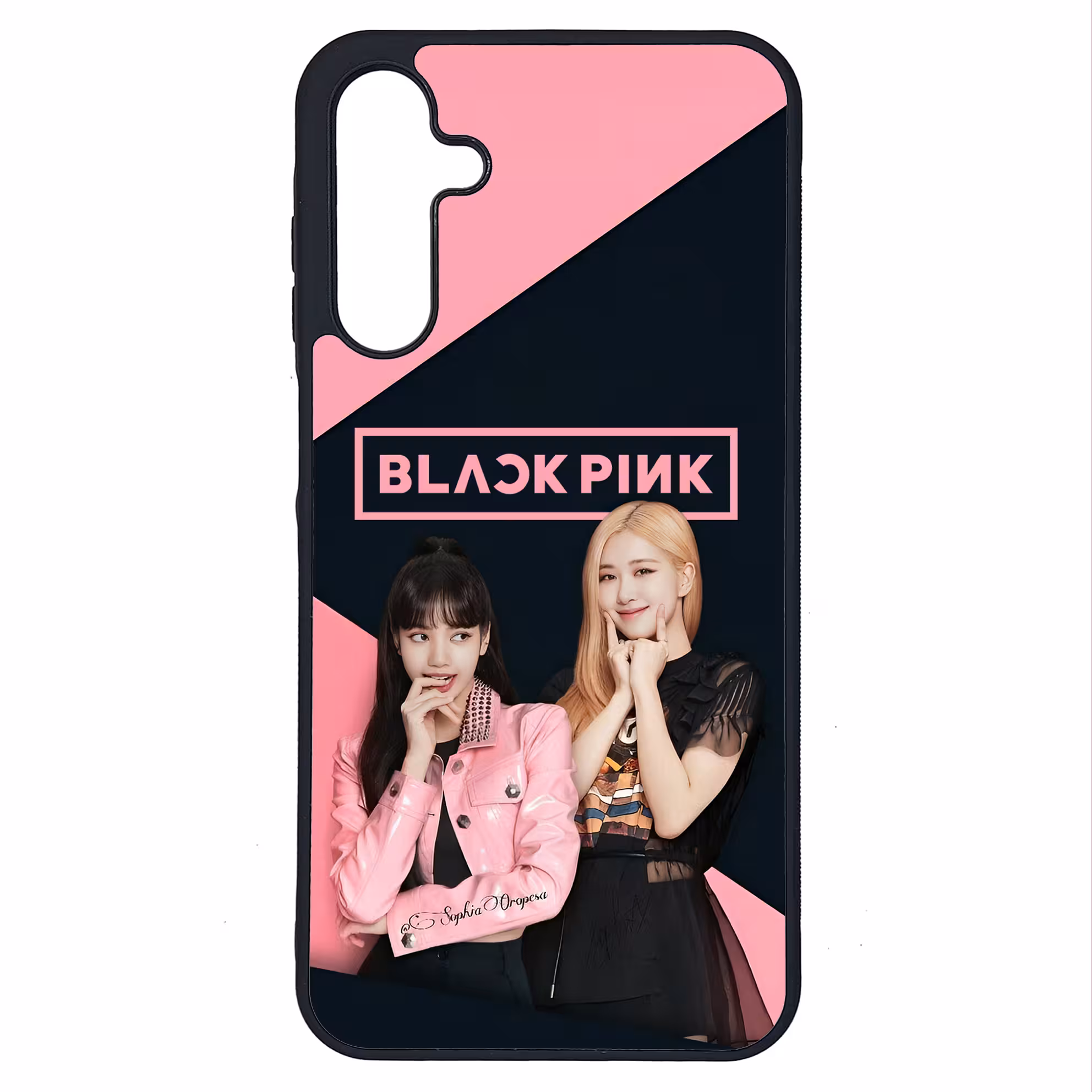 کاور طرح بلک پینک BLACK PINK کد G-199 مناسب برای گوشی موبایل سامسونگ Galaxy A15 4G / A15 5G | دیجی قاب دونی