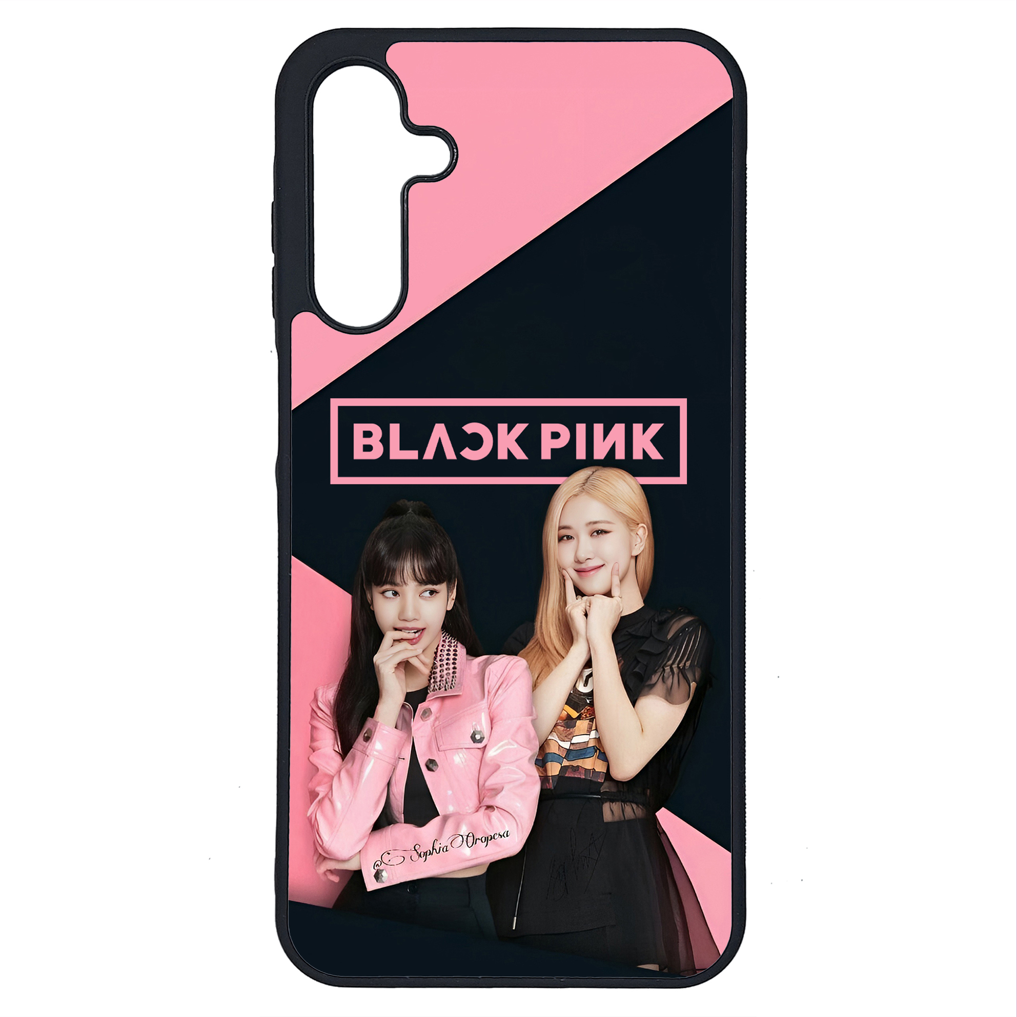 کاور طرح بلک پینک BLACK PINK کد G-199 مناسب برای گوشی موبایل سامسونگ Galaxy A15 4G / A15 5G | دیجی قاب دونی