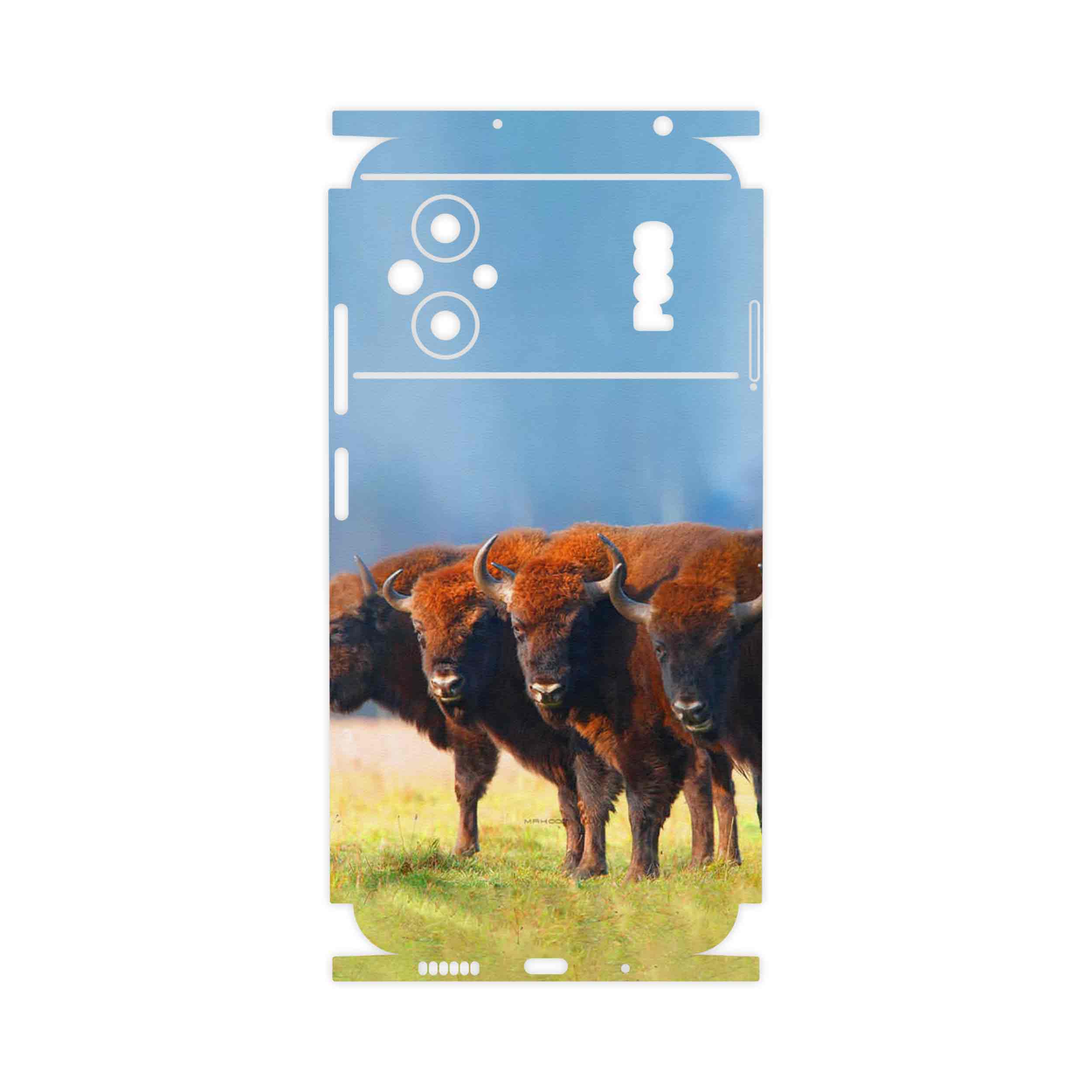 برچسب پوششی ماهوت مدل Buffalo-FullSkin مناسب برای گوشی موبایل شیائومی Poco M5