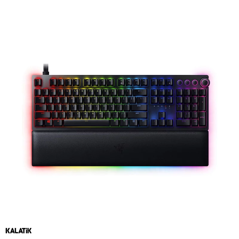 کیبورد گیمینگ با سیم ریزر مدل Huntsman V2 Analog