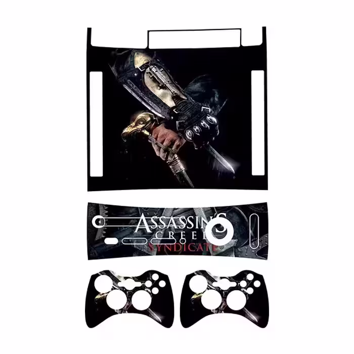برچسب ایکس باکس 360 آرکید طرح Assassins Creed کد 13 مجموعه 4 عددی