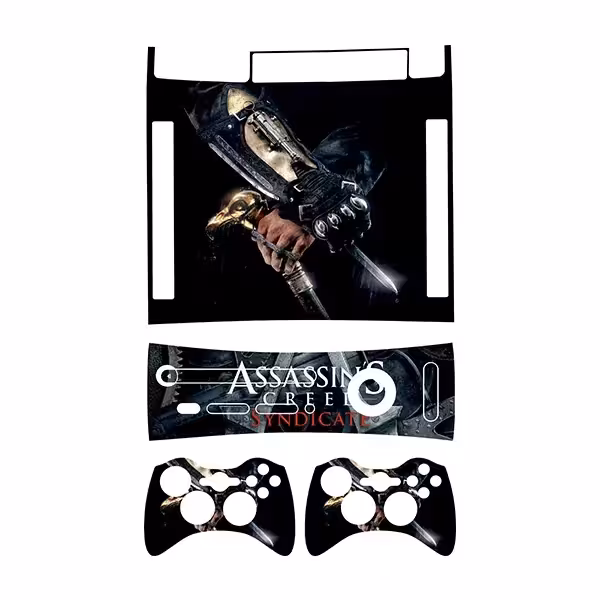 برچسب ایکس باکس 360 آرکید طرح Assassins Creed کد 13 مجموعه 4 عددی