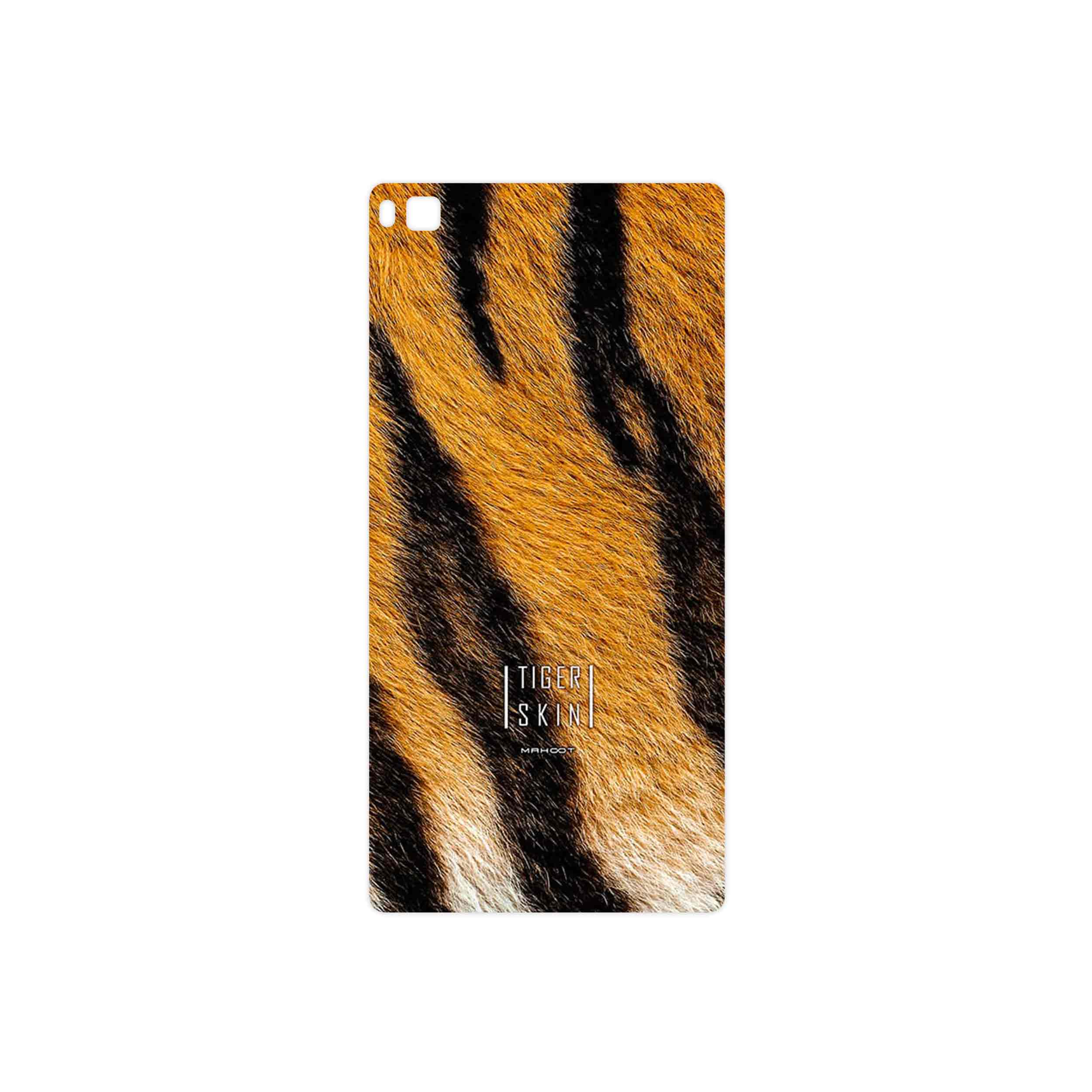 برچسب پوششی ماهوت مدل Tiger Skin مناسب برای گوشی موبایل هوآوی P8