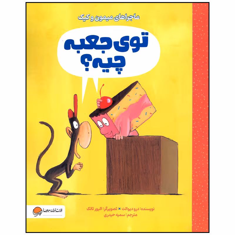 کتاب توی جعبه چیه اثر درو دیوالت انتشارات مهرسا