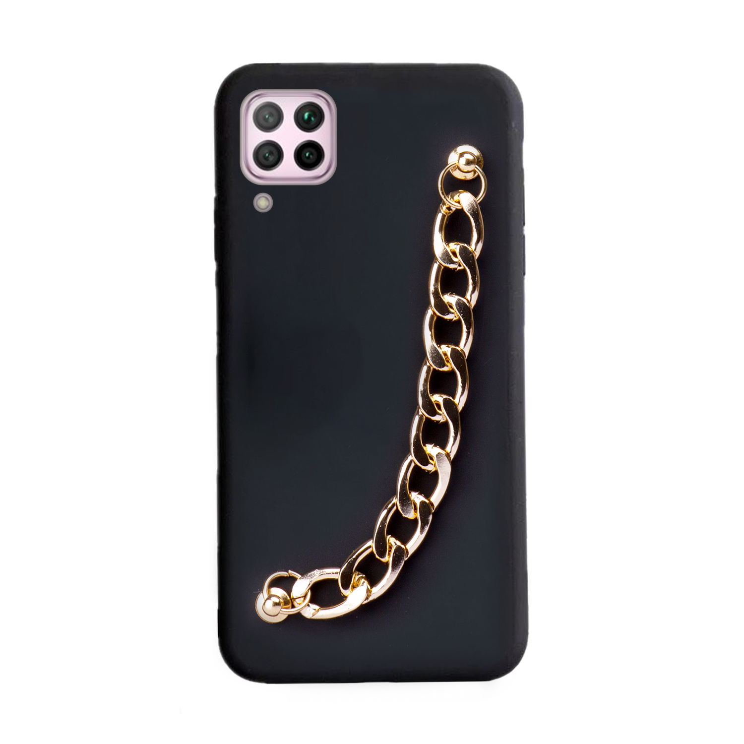 کاور طرح دستبندی مدل زنجیر طلایی مناسب برای گوشی موبایل هوآوی P40 Lite