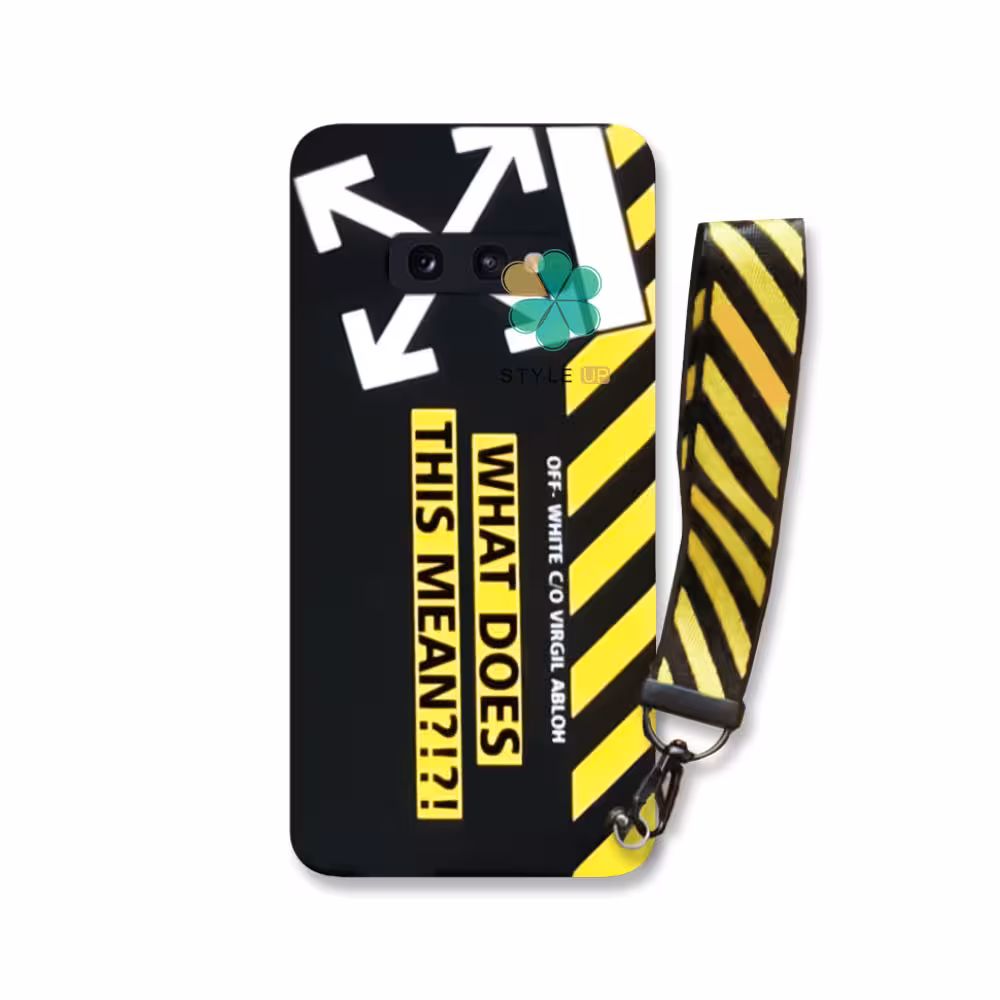 قاب گوشی سامسونگ Samsung Galaxy S10e مدل Off-White