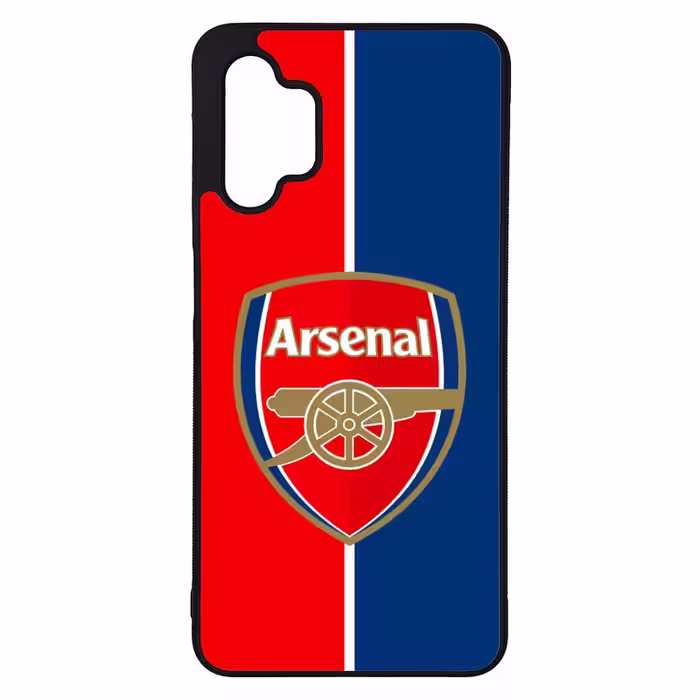 کاور طرح تیم آرسنال Arsenal کد G-188 مناسب برای گوشی موبایل سامسونگ Galaxy A32 5G | دیجی قاب دونی