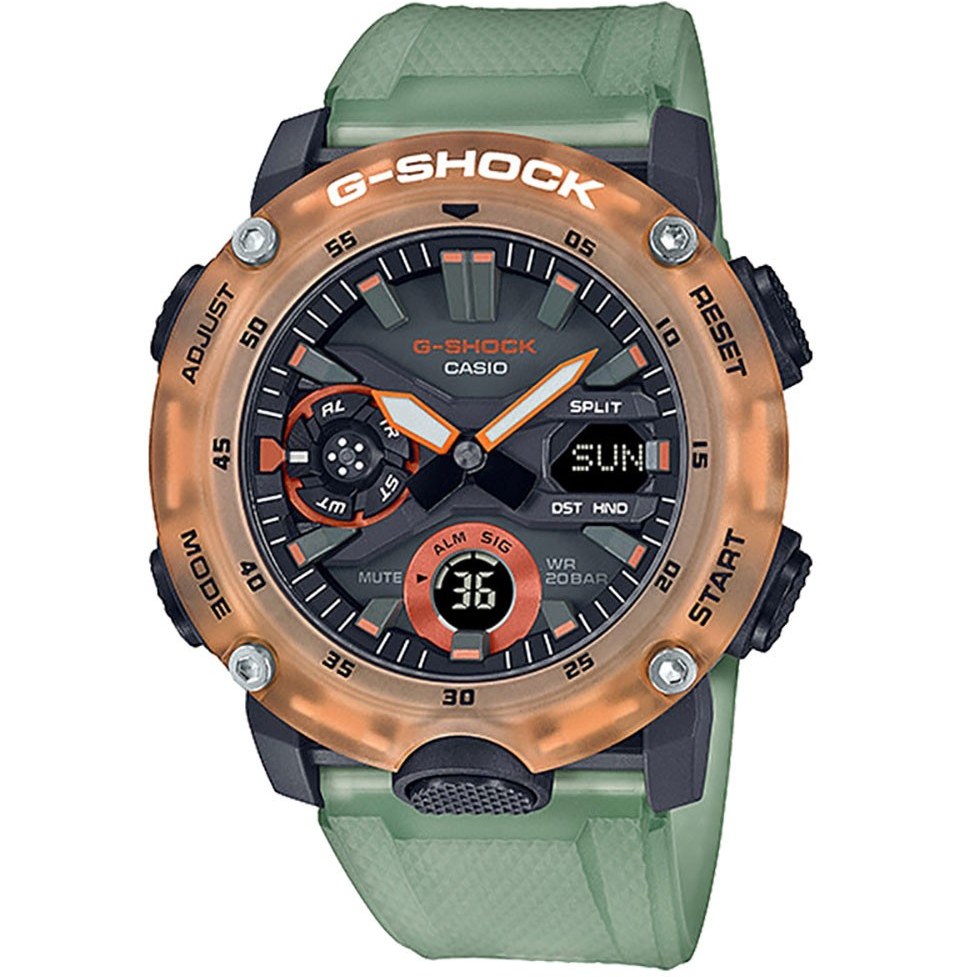 ارسال فوری   گارانتی اصلی شرکتی   ساعت مچی کاسیو مدل CASIO-GA-2000HC-3ADR