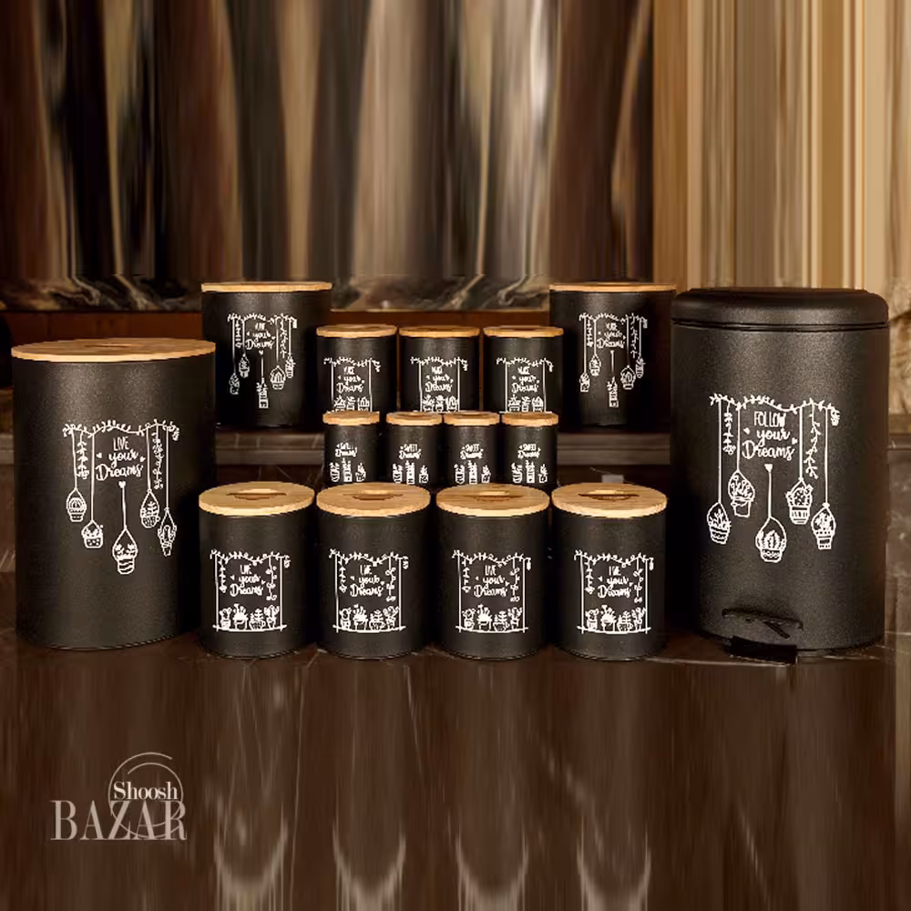 سرویس آشپزخانه بی وی کی درب چوبی طرح Dream کد 853461