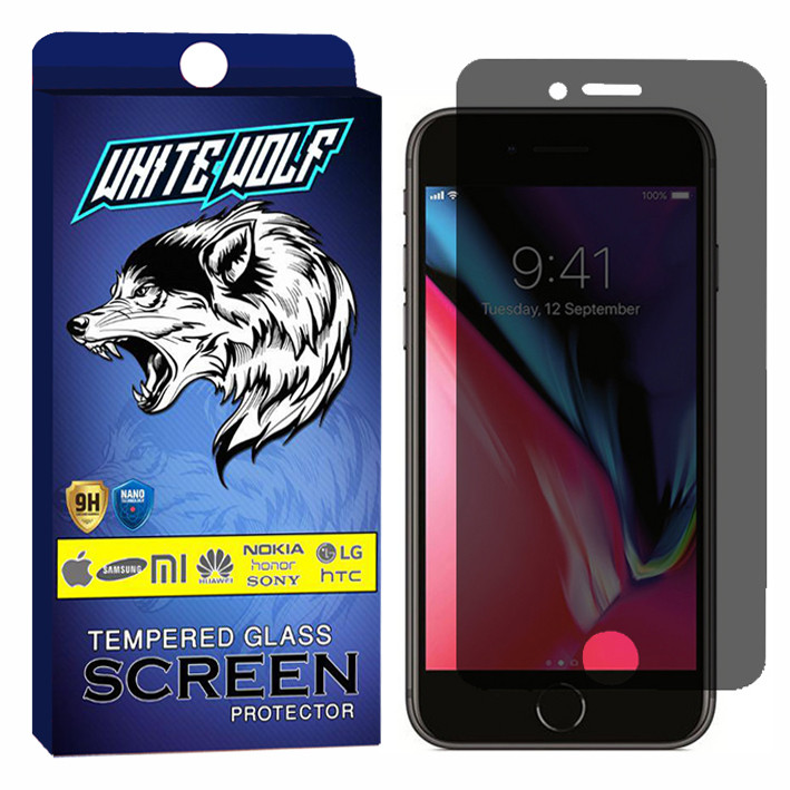 محافظ صفحه نمایش حریم شخصی وایت ولف مدل WGPS مناسب برای گوشی موبایل اپل iPhone 6 Plus/6S Plus | کالا برتری
