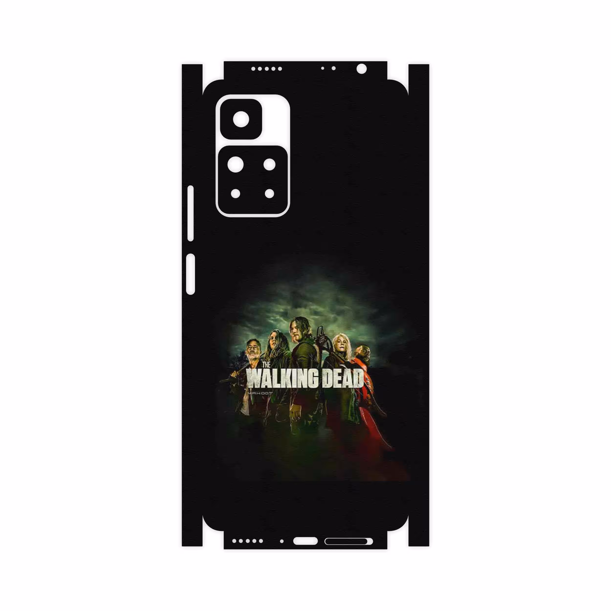 برچسب پوششی ماهوت مدل WALKING DEAD-FullSkin مناسب برای گوشی موبایل شیائومی Redmi Note 11 Pro Plus 5G
