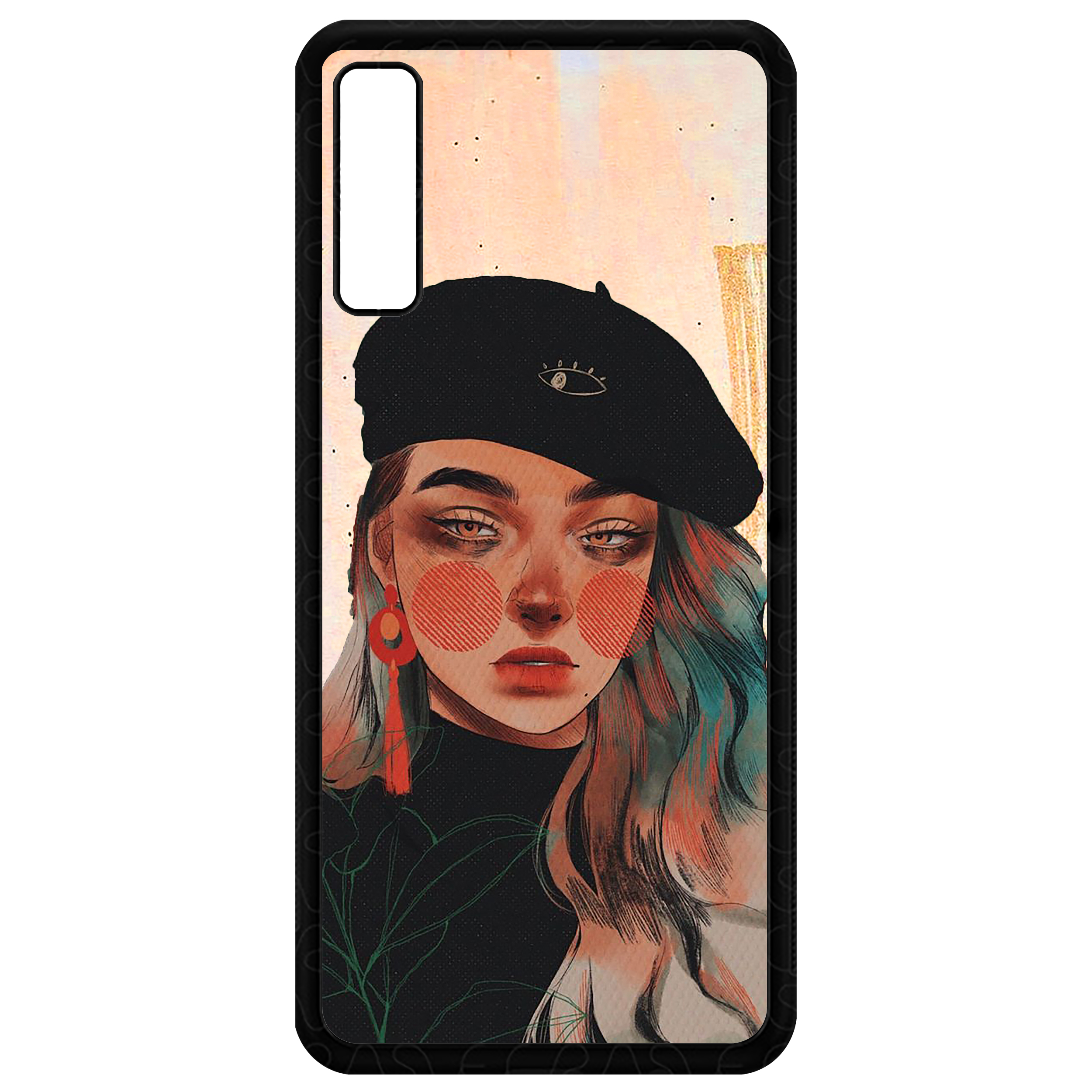 کاور طرح Girl مدل CHL50321 مناسب برای گوشی موبایل سامسونگ Galaxy A30s / A50 / A50s