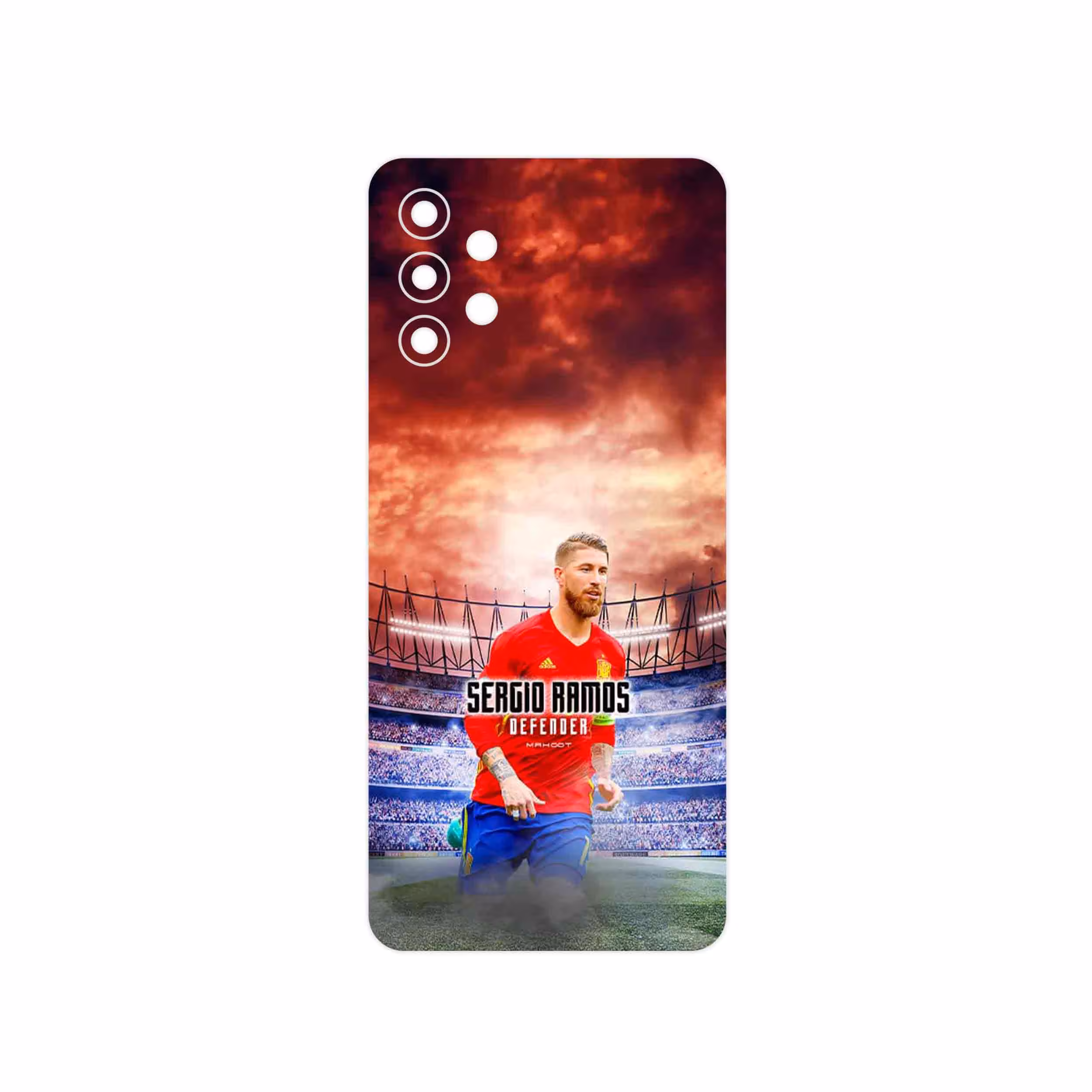 برچسب پوششی ماهوت مدل Sergio Ramos مناسب برای گوشی موبایل سامسونگ Galaxy M32 5G