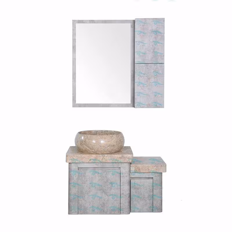 روشویی کابینتی ایگل دوبل پتینه - آینه و روشویی تجسم