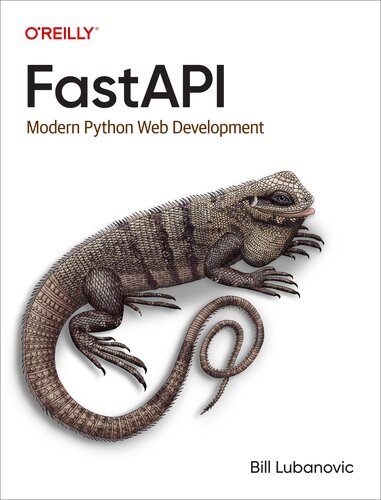 خرید و دانلود نسخه کامل کتاب FastAPI: Modern Python Web Development (Final)
